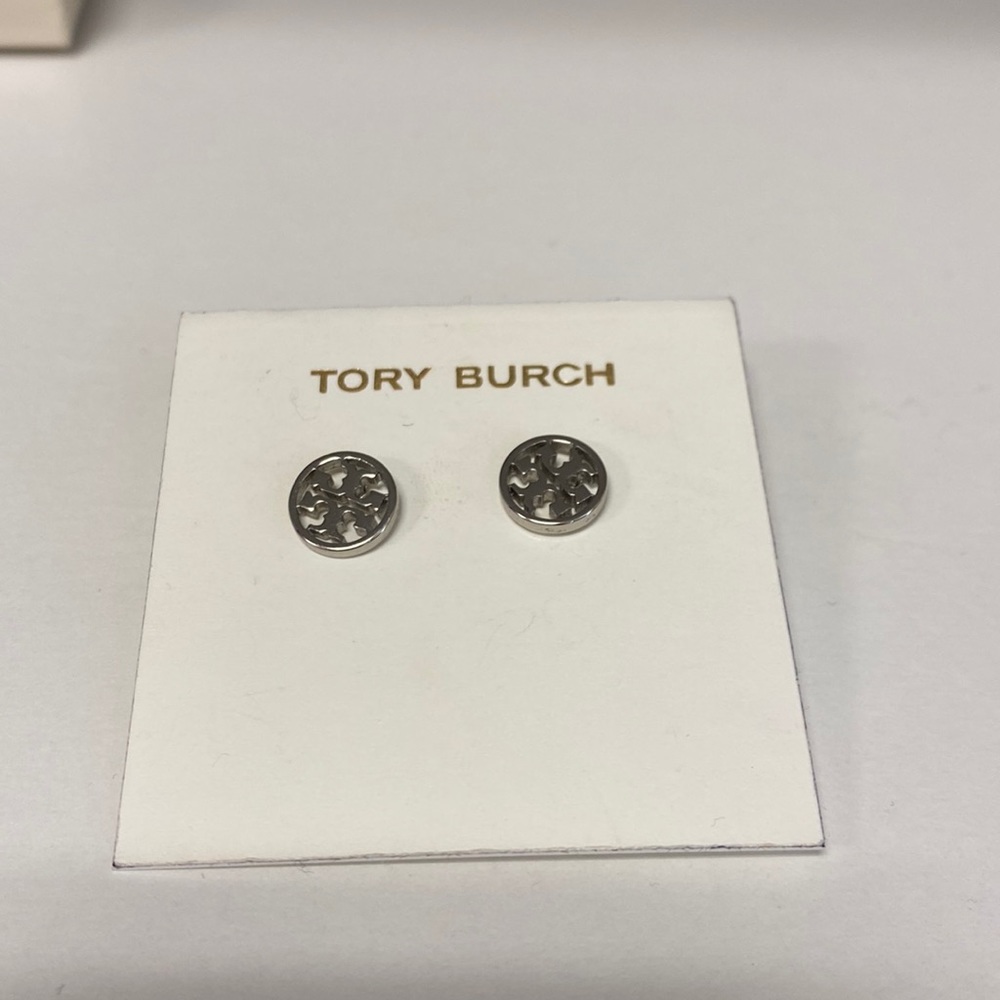 Tory Burch silver earrings